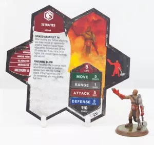 Tetraites - C3V / SOV Custom - figure & card - Heroscape - Picture 1 of 1