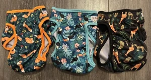 Fuz Bigaza Washable Dog Diapers 3 Pack Reusable Dog Diapers Size L - Picture 1 of 4