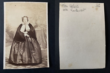 Frau Valère von Enckevort Vintage albumen print CDV. Famille von Enckevort, vo