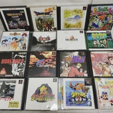 lot 16 Games PS1/PlayStation 1 Dragon Quest Gran NTSC-J Japan kuchibashi17