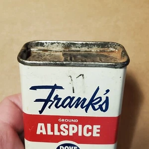 Vintage Franks Piment gemahlenes Gewürz, Metalldose, Taubenmarke Cincinatti - Bild 1 von 11