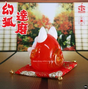 MGR Fantasy Fox House Red Dharma Cute Soft Rubber Fox Toy Limited - Picture 1 of 3