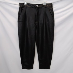 Las mejores ofertas en Pantalones negros Zara imitación de cuero para  mujeres | eBay