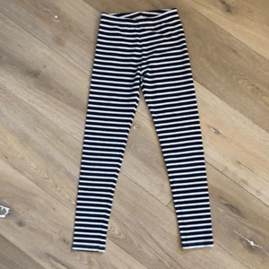 Crewcuts Navy and White Striped Leggings, Girls 8 - Picture 1 of 2