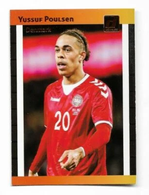 2018-19 Panini Donruss Tribute Card : Yussuf Poulsen #DT-13 - Image 1 of 2