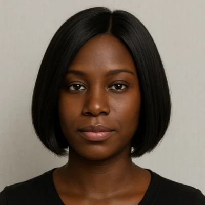 Кружевной парик 4x4 Bob для женщин короткие человеческие волосы - Изображение 1 из 3