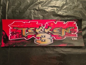 Tekken 3 Arcade Machine Marquee / Artwork - Picture 1 of 2