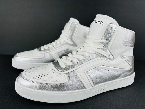 Sneaker top top top celine ct 01 ""z"" in pelle metallica eu 45 us 12