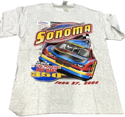 Camisa Gráfica Nascar Vintage Sonoma Road Fever 2004 (Talla Mediana) Foto 1 de 4