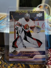 2023-2024 UD NHL Leevi Merilainen Young Guns Rookie Card Ottawa Senators #247