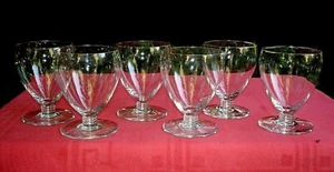 BACCARAT CHEVERNY 6 WEINKRISTALLGLÄSER 6 VERRES A VIN CRYSTAL UNI ART DECO B - Bild 1 von 6