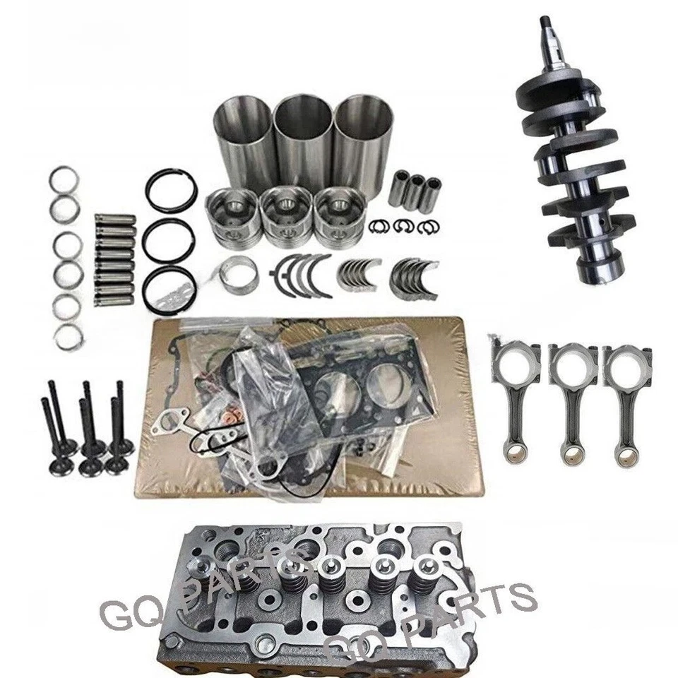 S3L S3L2 Overhaul Rebuild Kit+crankshaft+connecting rod For Mitsubishi Engine Foto 1 de 1