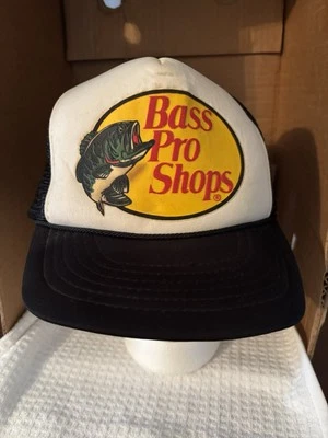 Кепка бейсболка регулируемая прошитая Black Bass Pro Shops для дальнобойщиков - Изображение 1 из 4