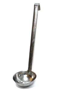 Vintage Stainless Steel 8 Oz Cup Ladle 15" Kitchen Utensil India - Picture 1 of 5