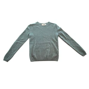 Ellen Tracy 100 % Kaschmir grün Langarm Rundhals Pullover Oberteil Damen Gr. S - Bild 1 von 4