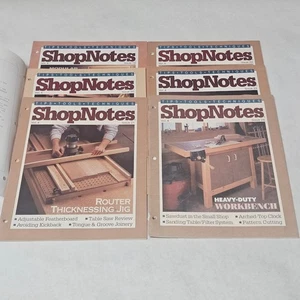 ShopNotes Magazine Lot of 6 Issues 19 - 24 Volume 4 1995 - Picture 1 of 7
