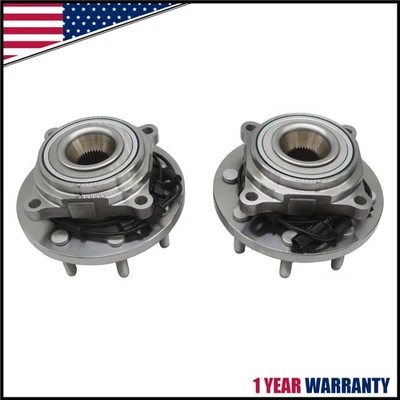 Buje de cojinete de rueda delantera 8 orejetas con ABS para 13 Ram 2500 RAM 3500 2012 4x4 Foto 1 de 4