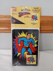1998 USPS DC Comics Superman Magnetic Greeting Card New - Picture 1 of 8