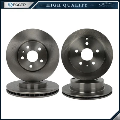 Front & Rear Brake Rotors For CHEVROLET EQUINOX 2010 2011 2012 2013 2014 - 2017 - Изображение 1 из 4