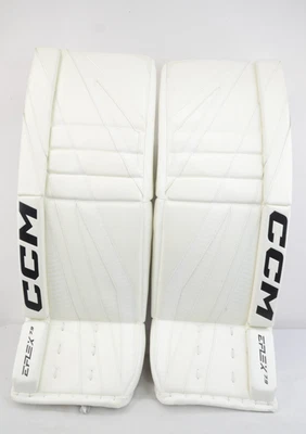 Almohadillas para piernas de portero intermedio CCM EFlex 7,9 talla 31+1 blancas (1107-6334) Foto 1 de 4