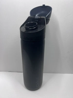 Botella de agua abatible Cirkul 26 oz StrawSip, acero inoxidable, aislamiento de doble pared Foto 1 de 4
