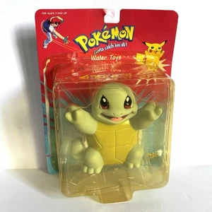 Vintage Pokemon Squirtle Water Toy 1998 In Box Rubber 4” Bath Playfully Yours - Picture 1 of 7