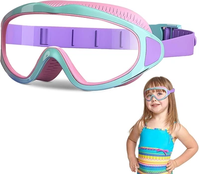 Letcdfer Kinder Taucherbrille Für Kinder 4-12 Jahre,Schwimmbrille Kinder anti Fo - Bild 1 von 4
