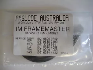 PASLODE CORDLESS GAS FRAMER CF325-LI SERVICE / O-RING KIT (2011 – CURRENT GUNS) - Picture 1 of 1