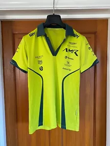 Polo donna Aston Martin Racing AMR Le Mans taglia S verde lime - Foto 1 di 13