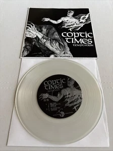 Coptic Times – Temptation 7" CLEAR VINYL Youngblood Records Hardcore - Foto 1 di 2