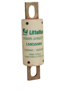Littelfuse L50QS060 - L50QS Series 60A 500VAC/VDC High-Speed Semiconductor Fuse - Picture 1 of 1