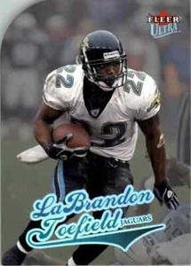LaBrandon Toefield 2004 Ultra PLATINUM MEDALLION #66 SP Parallel #02/66 SSP LSU - Picture 1 of 2