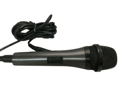 Singing Machine SMM 205 Unidirectional Dynamic Wired Microphone, Black #SMM205 - Image 1 of 3
