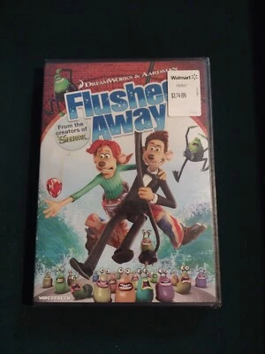 Flushed Away (DVD 2007 widescreen) DreamWorks sealed Foto 1 de 2
