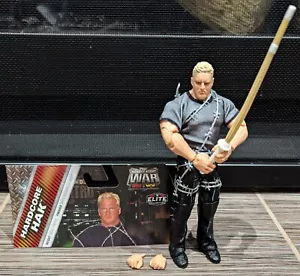 Figura Hak Hardcore WWE Elite Monday Night War con Accesorios Mattel Sandman B - Imagen 1 de 6