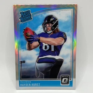 2018 Panini Donruss Optic Silver Prizm Hayden Hurst RC #189 - Picture 1 of 2