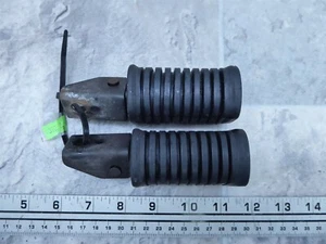 1981 Kawasaki KZ750 LTD K392-2. rear passenger foot pegs and brackets - Picture 1 of 7