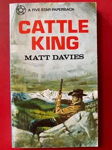 Cattle King By Matt Davies 1972 Five Star Paperback 5137 - Imagen 1 de 4