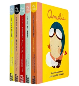 Little People, Big Dreams: Wonderful Women 5 Books Collection Set - Ages 2-4 -BB - Picture 1 of 5