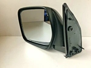 FOR TOYOTA HIACE DOOR WING MIRROR PASSENGER LEFT MANUAL BLACK 1996-2006 - Picture 1 of 8