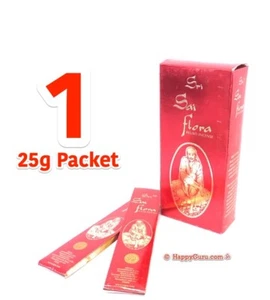 "Sri Sai Flora Fluxo" Incense Sticks 25g (1 Packet) All Natural Masala Bliss ॐ - Picture 1 of 1