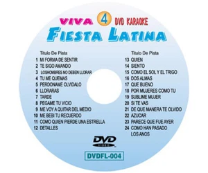 Viva Fiesta Latina Serie Karaoke DVD Band 04 Mariachi Kostenloser Versand USA - Bild 1 von 2