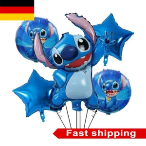 Lilo & Stitch Kinder Geburtstag Party Dekoration Folienballon Blua Ballons Set - Bild 1 von 5
