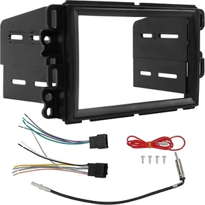 Kit installazione cruscotto doppio din compatibile con Buick Chevrolet GMC 2006-2014 - Foto 1 di 8