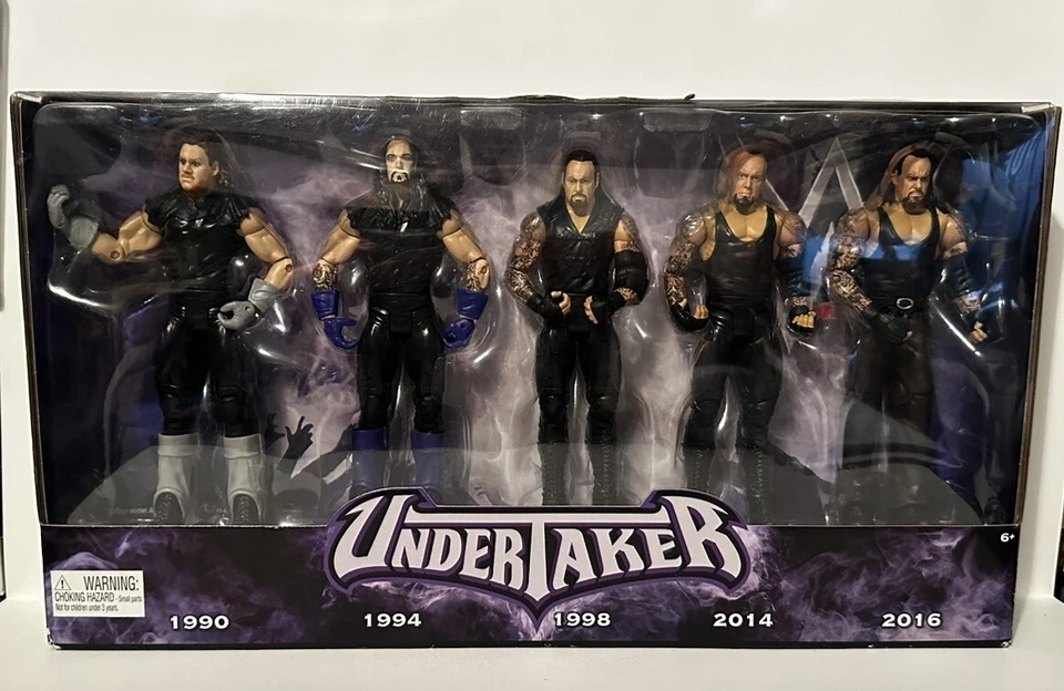WWE Undertaker Network Spotlight 5 Action Figure Thank You Taker Set - Mattel