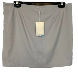Nike Junior Girls Golf Skirt Skort XL Grey Polyester Spandex - Picture 1 of 2