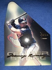 2000 Pacific Prism Center Stage #7 Manny Ramirez SUPER ULTRA RARE CHIEF WAHOO