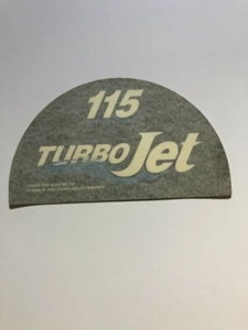 OMC Turbojet Decal 115hp Jet Drive 340725 - Picture 1 of 1