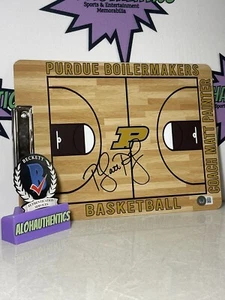 MATT PAINTER PURDUE BOILERMAKERS SIGNED BASKETBALL CLIPBOARD BECKETT zach edey - Picture 1 of 1