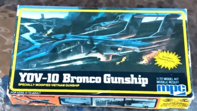 YOV-10 Bronco Gunship MPC | No. 14110 | 1:72 1984 - Image 1 of 3